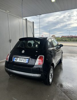 arrière fiat 500 noir